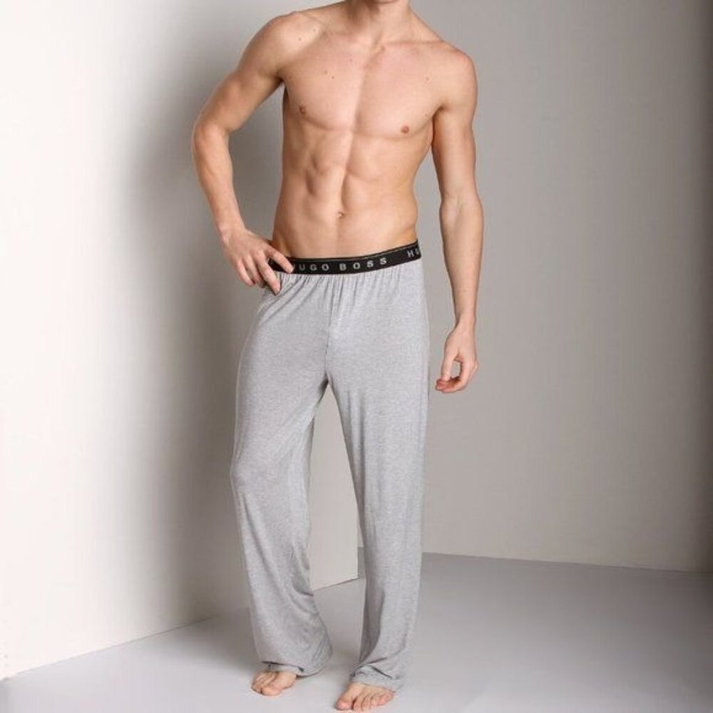Hugo Boss Ticker Tape Logomania Lounge Pants